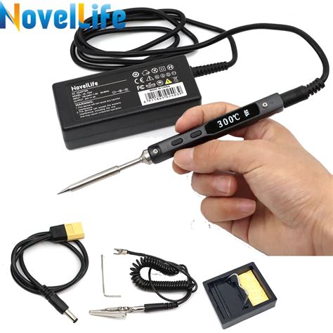 Original Ts W Mini Electric Soldering Iron Station Adjustable