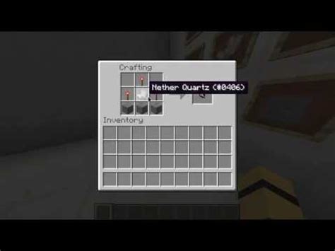 Redstone Comparator Recipe