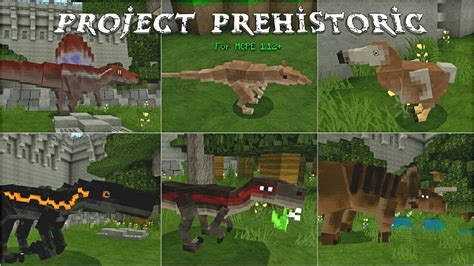 Project Prehistoric Addon For MCPE Latest YouTube