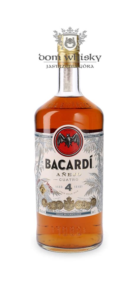 Bacardi Anejo Cuatro 4 Letni 40 1 0l Dom Whisky