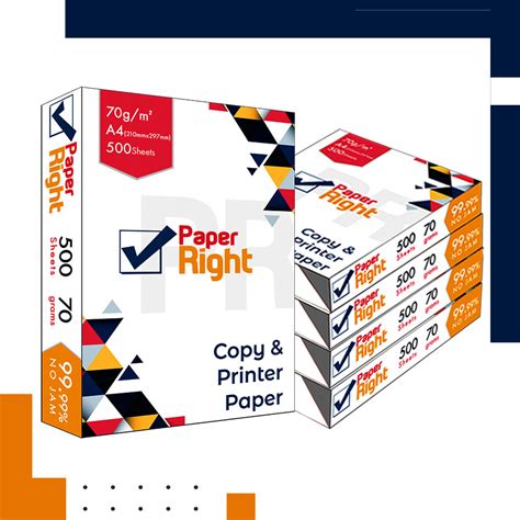 Paper Right 70gsm A4 Printing Paper Get Free Delivery And Huge