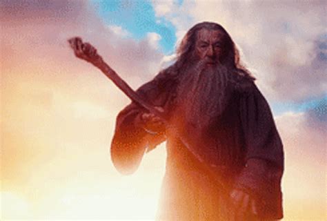 Lotr Gandalf Spinning On The Floor 