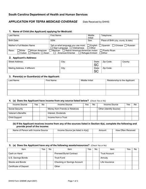 Dhhs Form Me Fill Out Printable Pdf Forms Online