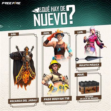 Free Fire Max Agenda Semanal Del De Septiembre Al De Octubre