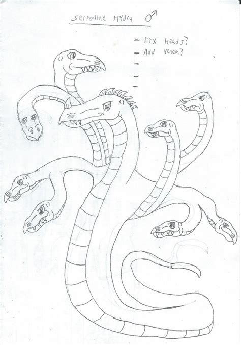 Serpentine Hydra Preview By Aristodes On Deviantart