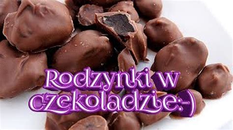 622 Rodzynki W Czekoladzie Bez Dodatkowa Cukru Mleka CDA