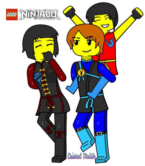 LEGO Ninjago #1 - Jay and Nya by CristalMxUh on DeviantArt