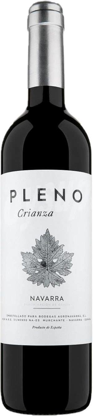 PLENO NAVARRA CRIANZA 16 Cellar 18 Fine Wine Food