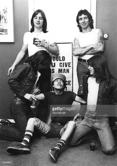 Photo Of Acdc And Phil Rudd And Bon Scott And Malcolm Young And