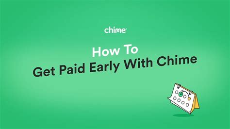 How Do I Get Paid Early With Chime Direct Deposit Chime YouTube