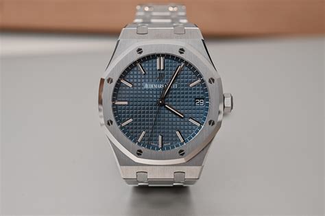 Audemars Piguet Royal Oak Blue Dial Automatic Men S Watch Atelier