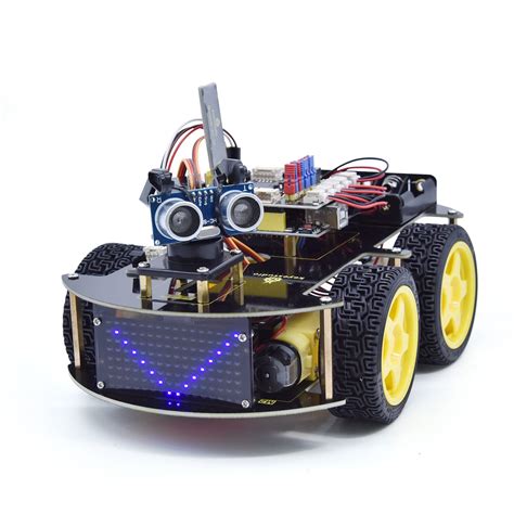 Buy KEYESTUDIO 4WD Smart Car Robot V2 0 Programmable DIY Robotics