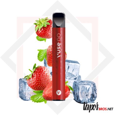 Strawberry Ice Mg Vaper Desechable Go By Vuse Vaporbros