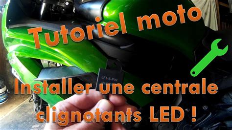 Tutoriel Moto Installer Une Centrale Clignotants LED YouTube