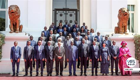 Senegal Gouvernement Le Communiqu Du Conseil Des Ministres Du