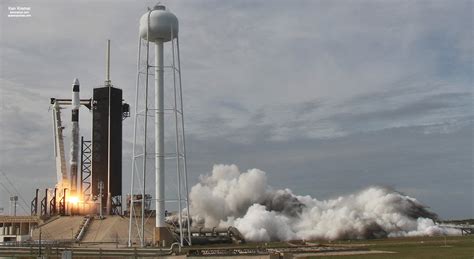 Nasa Spacex Successfully Demonstrate Astronaut Launch Escape System On