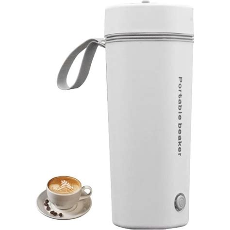 Bouilloire Électrique De Voyage 450Mlmini Tasse Chauffante 304 En Acier