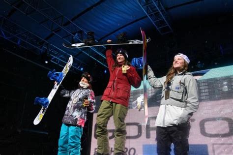 White And Clarke Win Gold At X Games Halfpipe World Snowboard Guide