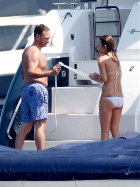 Geri Halliwell In Bikini At A Boat In St Tropez Hawtcelebs