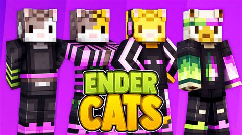 Ender Cats By 57digital Minecraft Skin Pack Minecraft Marketplace