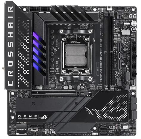 ASUS AM5 Micro-ATX X670E ROG Crosshair GENE DDR5 WIFI Motherboard | CA