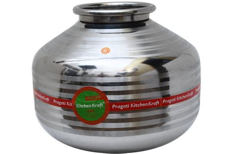 Stainless Steel Matka 22g Capacity 7 L At Rs 170 Kg In Ahmedabad ID