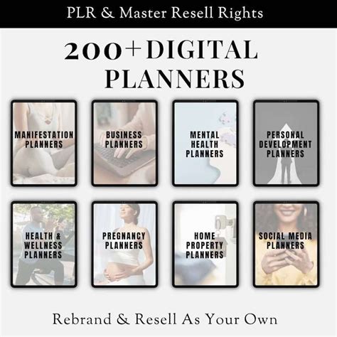 Pages Canva Template Bundle Plr Journal Digital Products Done For