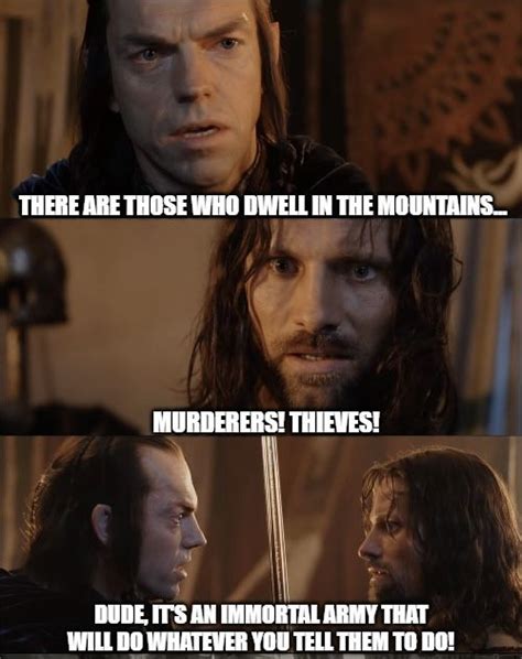 aragorn Memes & GIFs | Memes, Aragorn, Gandalf the white