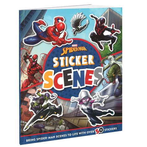 Marvel Spider Man Sticker Scenes