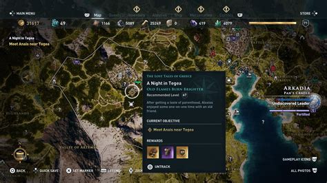 A Night In Tegea Assassins Creed Odyssey Walkthrough