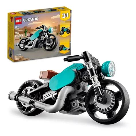 Kit De Construcción Lego Creator 3en1 Moto Clásica 31135 3 Cantidad de