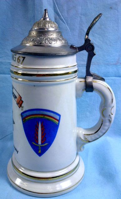 1967 Army 513th Military Intelligence Group Stein Griffin Militaria