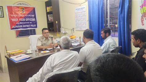 Jalpaiguri Police On Twitter To Solve Various Problems Dy SP Crime