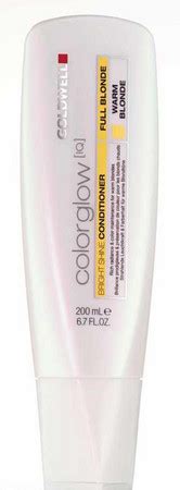 GOLDWELL COLOR GLOW IQ Bright Shine Conditioner Warm Blonde Glamot