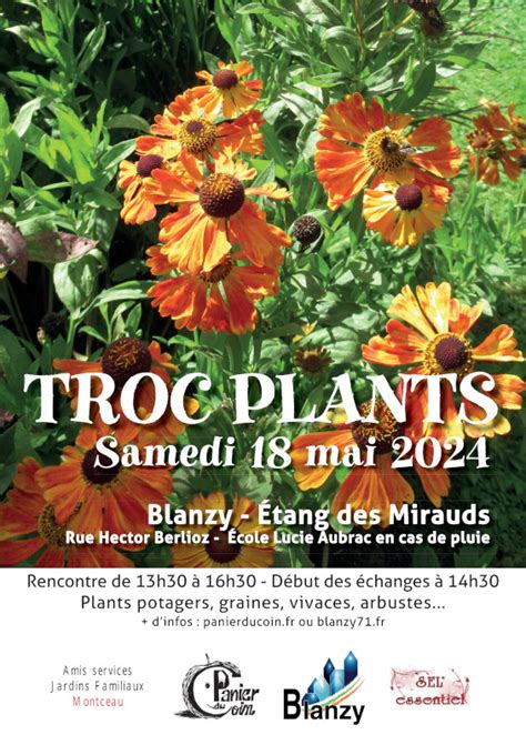 Ev Nement Venir Troc Plants Panier Du Coin