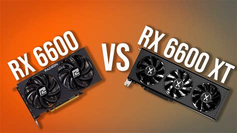 Amd Radeon Rx 6600 Vs Rx 6600 Xt Teste Em 7 Jogos 1080p Benchmark