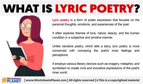 What is Lyric Poetry?