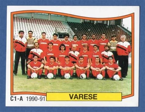 FIGURINA CALCIATORI PANINI 1990 91 Rec Removed N 527 Squadra Varese