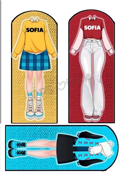 Pin De Ruth Em Cute Paper Dolls And Clothes Roupas De Boneca De Papel Roupas De Boneca