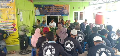 Bpbd Tapin Gelar Sosialisasi Komunikasi Informasi Dan Edukasi Kie