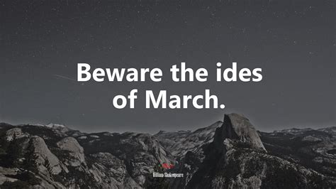 Beware The Ides Of March Banner