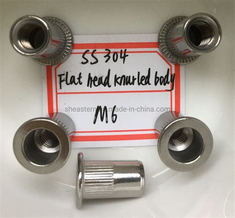 Stainless Steel Reduce Head Knurled Body Rivet Nut M Reduced Rivet