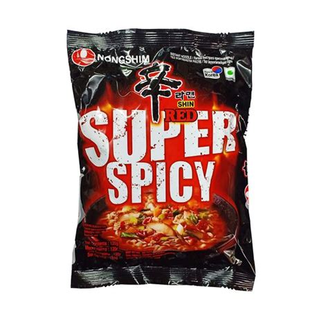 Buy Nongshim Shin Red Super Spicy Noodles 120 Gm Online From Noodles