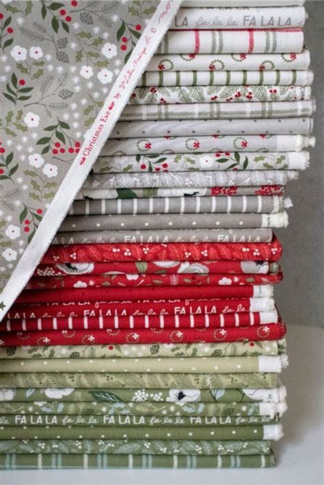 Christmas Eve Fat Quarter Bundle Reservation Lella Boutique Etsy