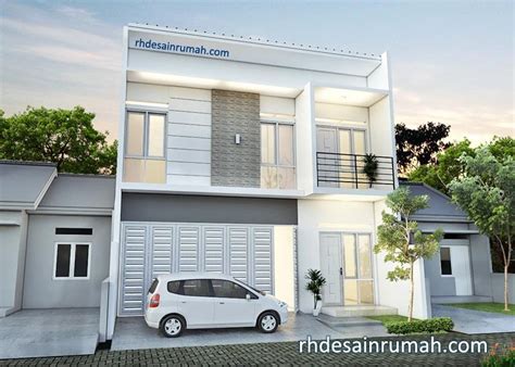 Desain Rumah Minimalis Nuansa Warna Putih Rhdesainrumah