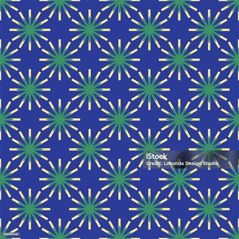 Trendy Star Field Texture Seamless Vector Pattern Stock Illustration