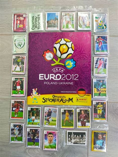 Panini EC Euro 2012 Empty Album Complete Loose Catawiki