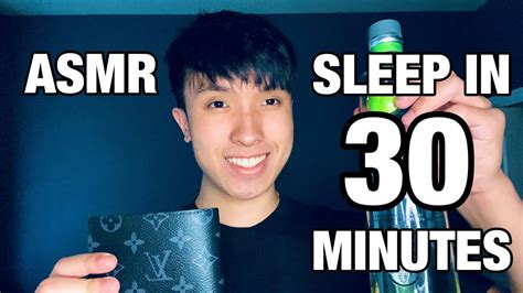 Asmr Fall Asleep In 30 Minutes Relaxing And Tingly Triggers Youtube