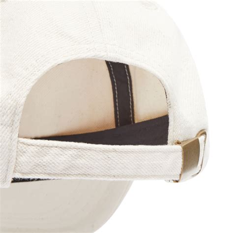 Danton Washed Baseball Cap Ecru END