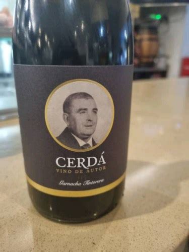 Bodegas Cerd Vino De Autor Garnacha Tintorera Vivino Us